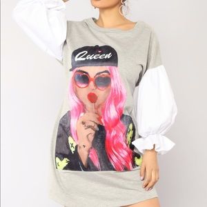 Danica Dress - Heather Grey